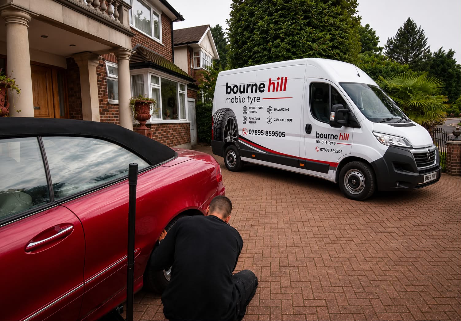 Mobile tyre fitting service