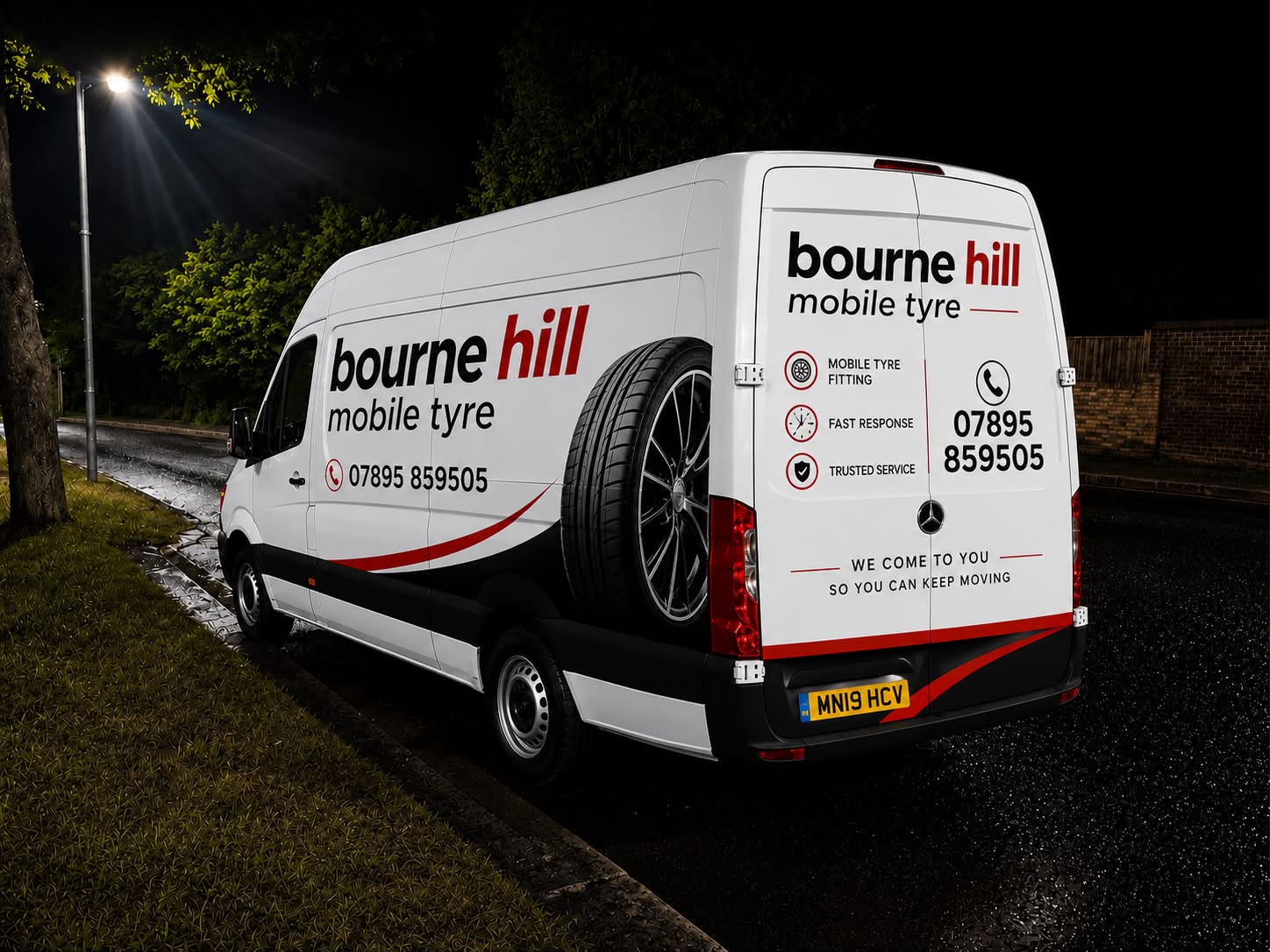 Professional tyre replacement