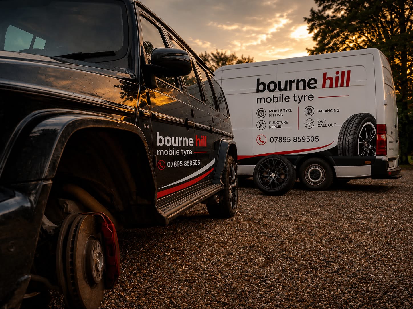 Roadside tyre assistance
