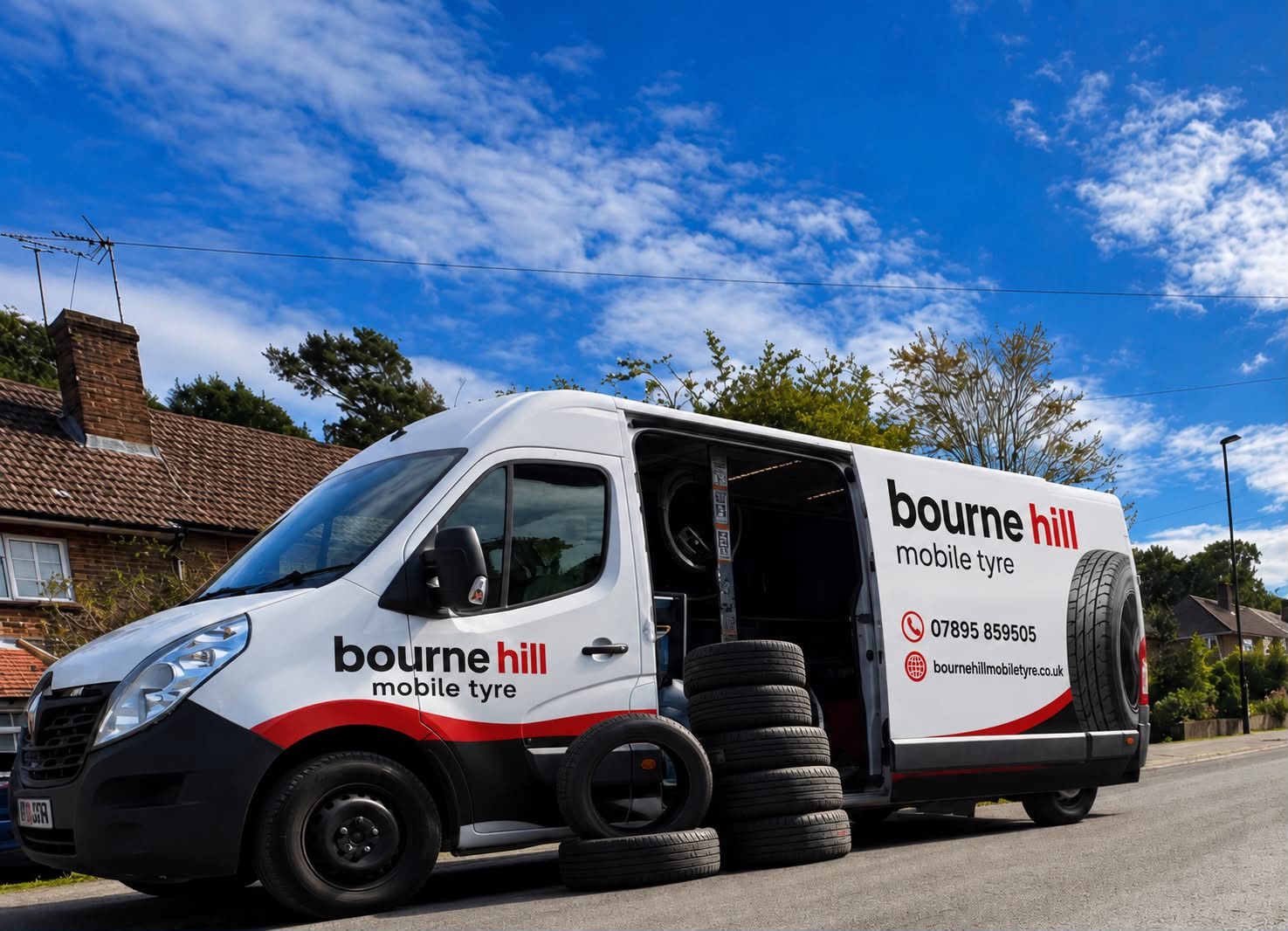 Van tyre fitting